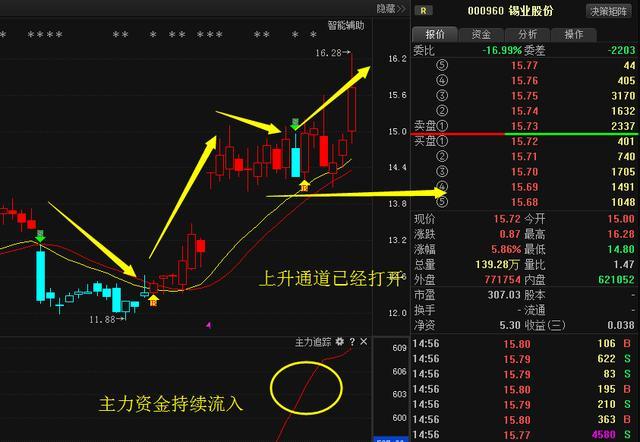 锡业股份 煤炭股龙头 高送转预期,下一个四川双马
